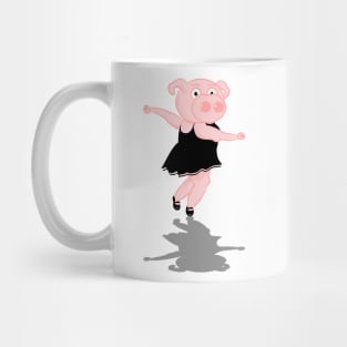 Pig doing Ballet Mug